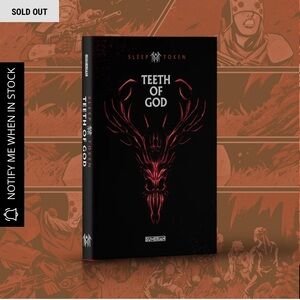 Sleep Token Teeth of God Graphic Novel Sumerian Comics Hardcover